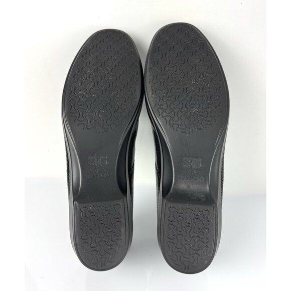 SAS Tripad Shoes Womens 10.5 M Black Maria Snake Print Buckle Mary Jane Comfort - Picture 8 of 11